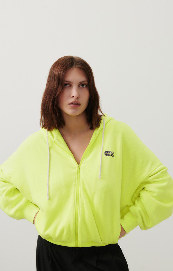 Sweat jaune shops fluo