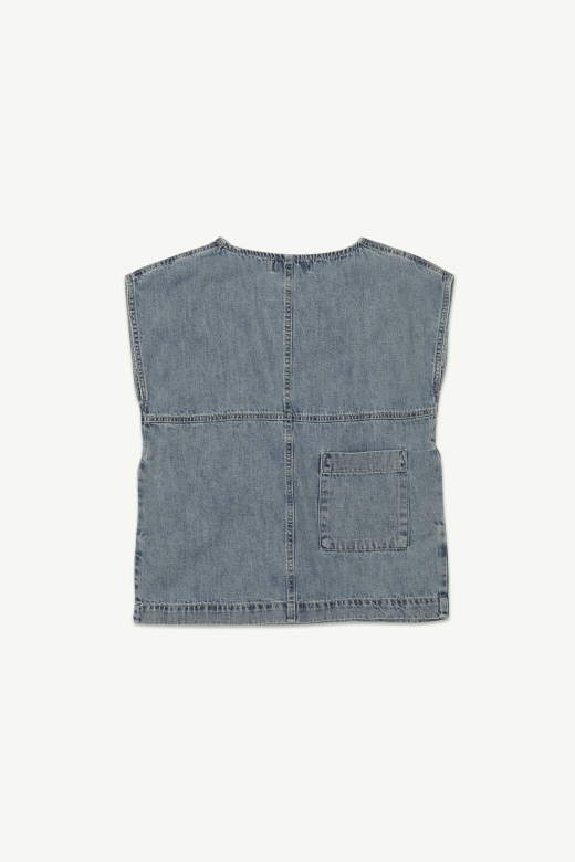 Dress Fadeout Blue Denim