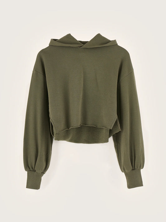 FELICO SWEATSHIRT | GREEN MOSS