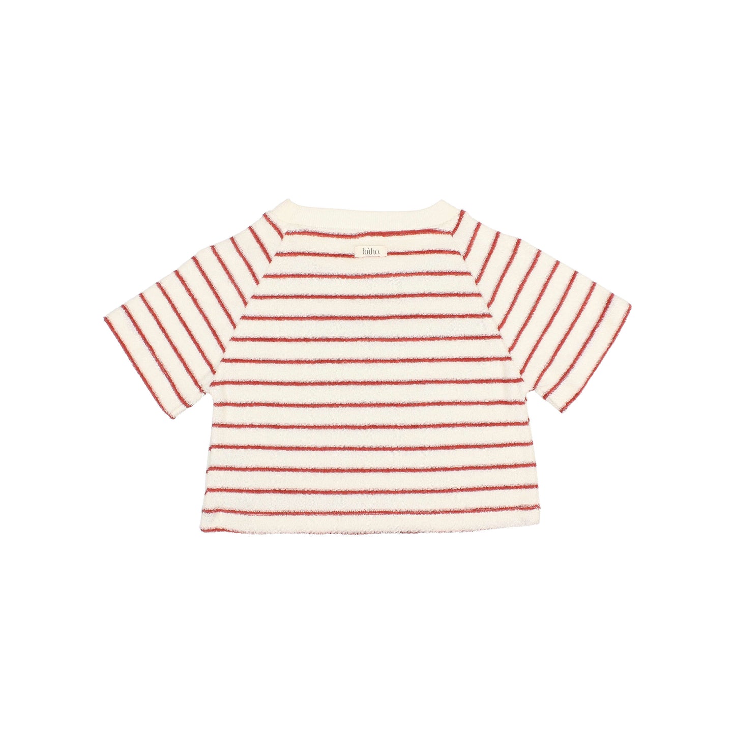 TERRY STRIPES T-SHIRT