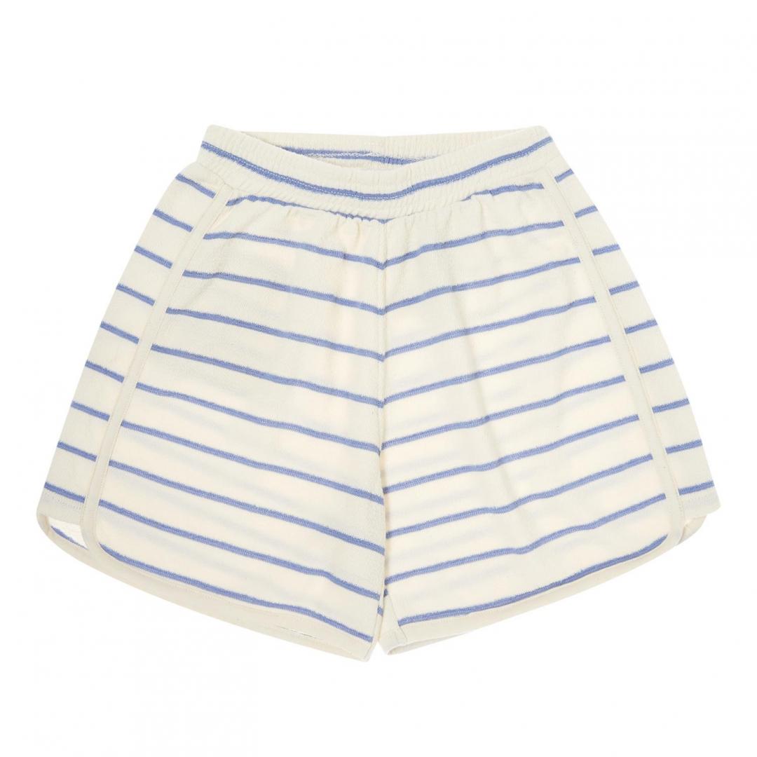 STRIPED BLUE SHORTS