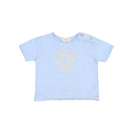 BABY SOLEIL T-SHIRT - PLACID BLUE