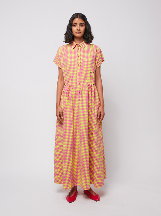 Vichy Shirt Dress