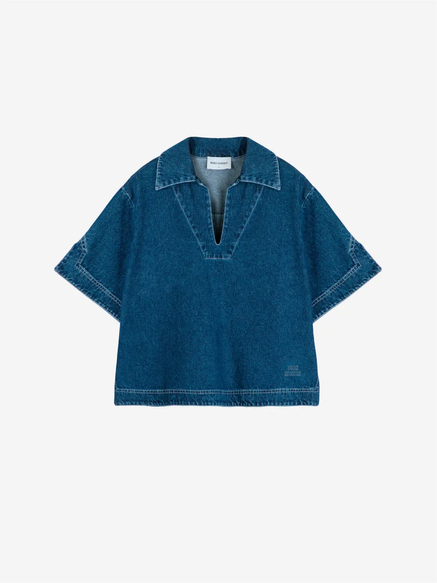 Denim relaxed shirt