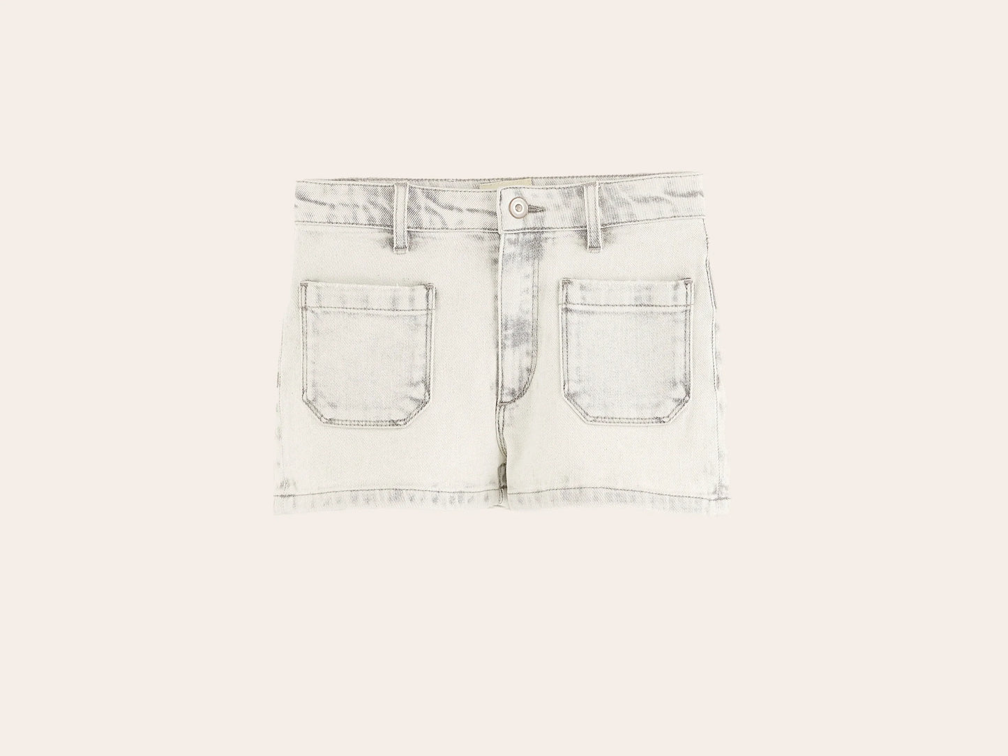 Preppy denim short