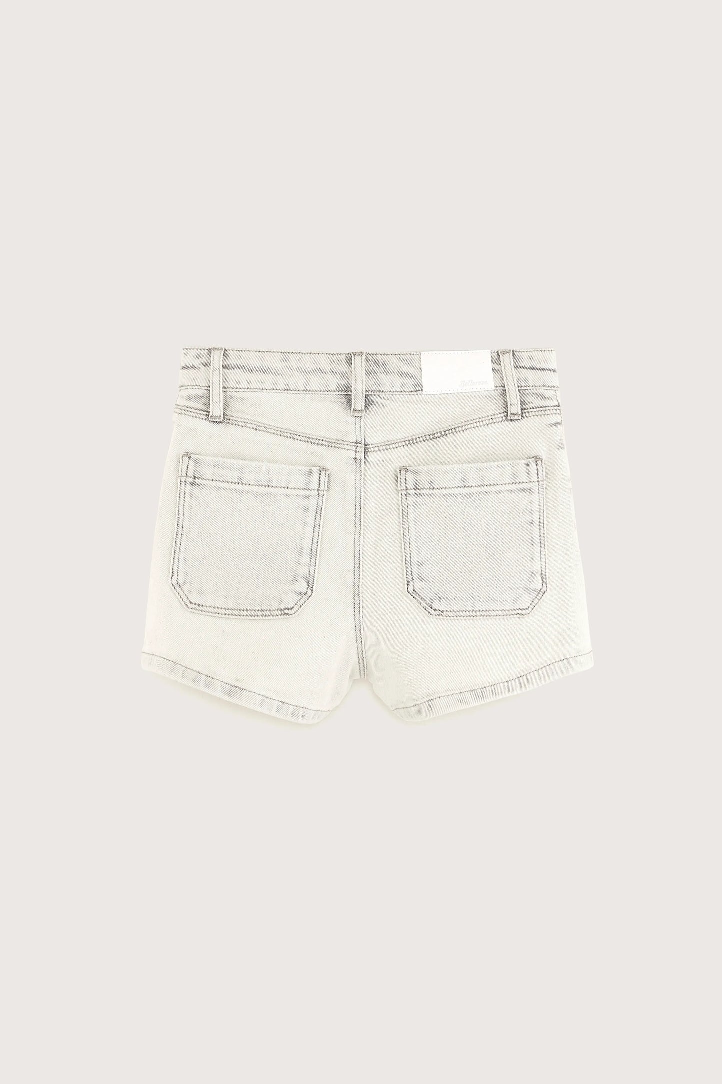 Preppy denim short