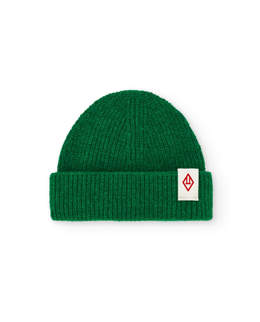 Green pony beanie