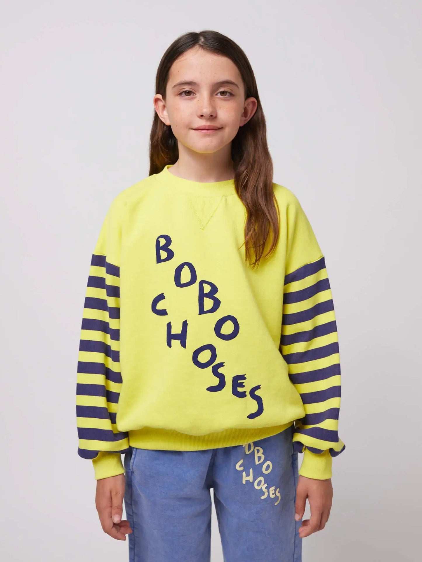 Diagonal Bobo Choses sweatshirt