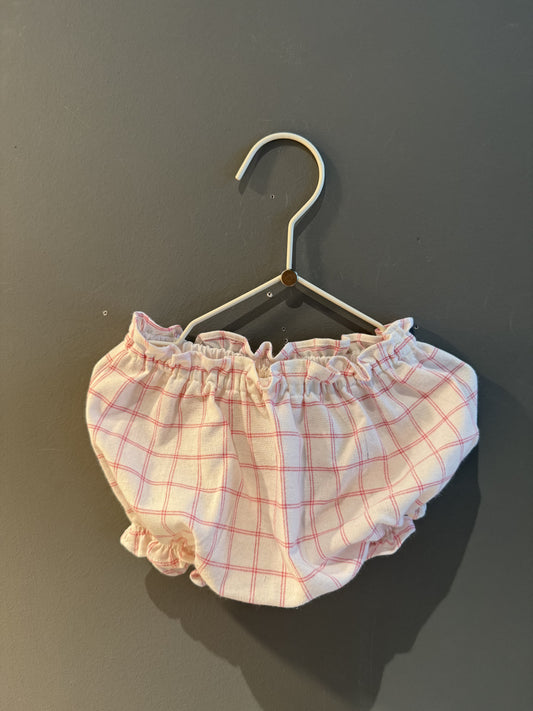 Culotte check pink