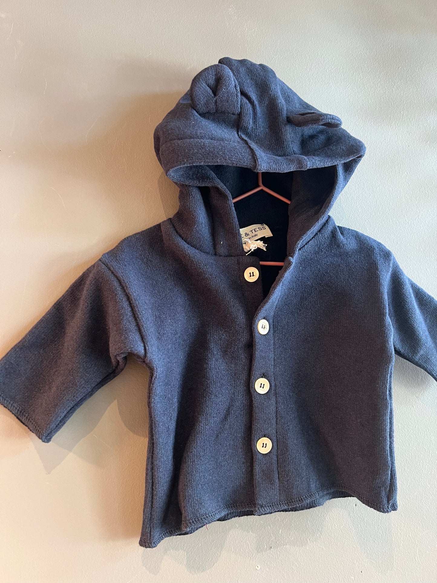 BABY CARDIGAN CAPPUCCIO