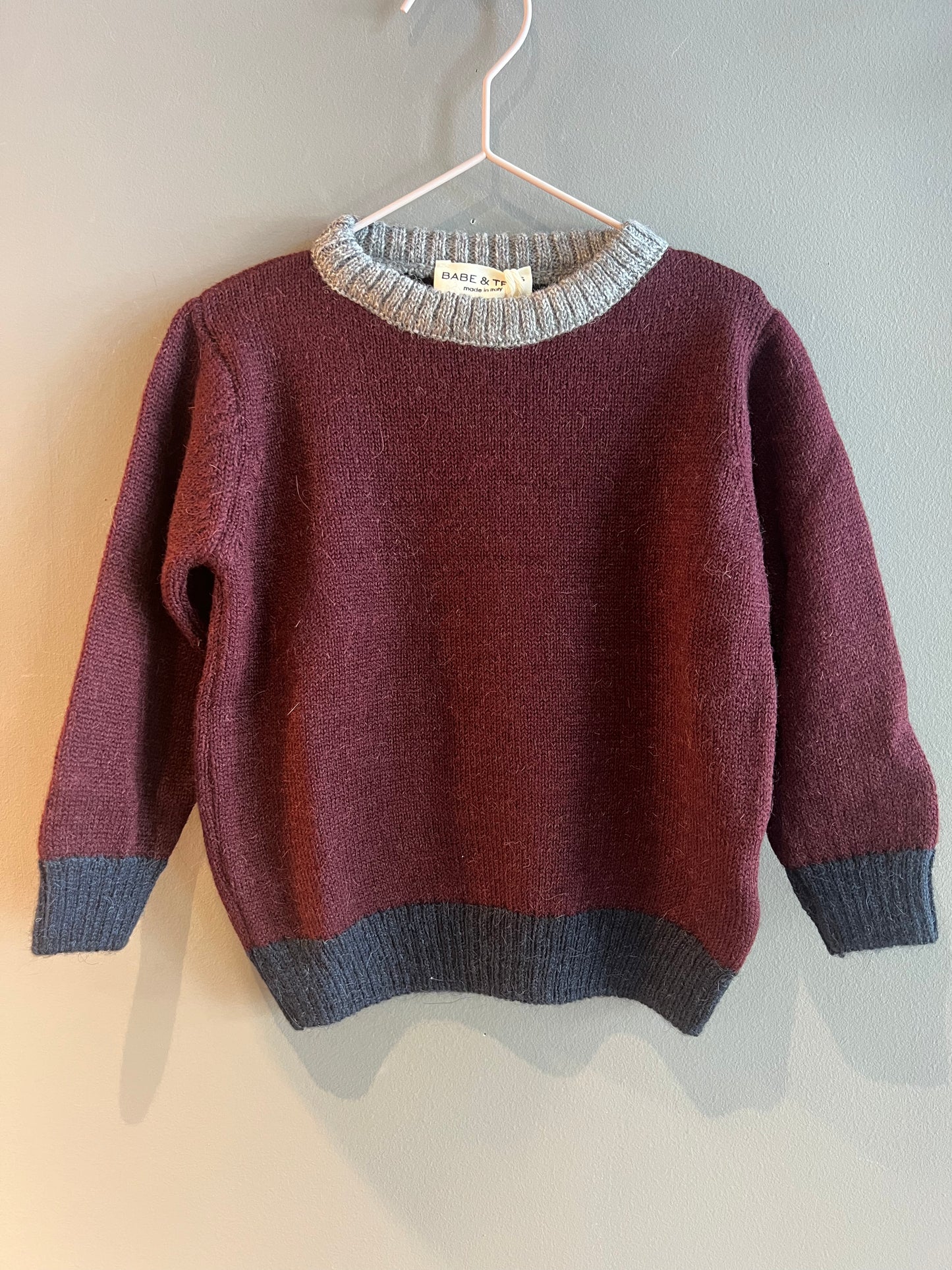 MAGLIONE BURGUNDY