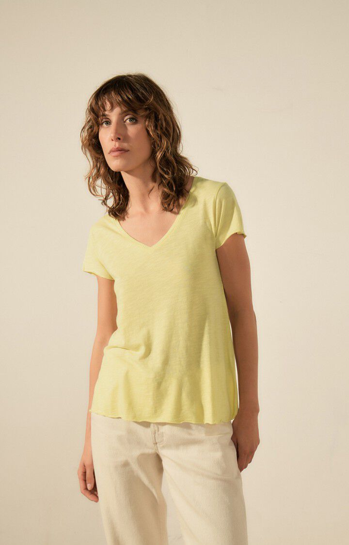 T-SHIRT DONNA JACKSONVILLE | YELLOW