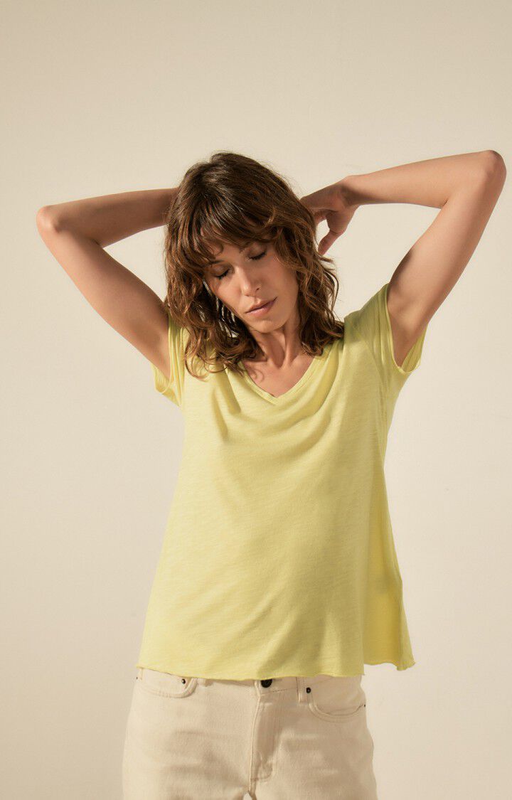 T-SHIRT DONNA JACKSONVILLE | YELLOW