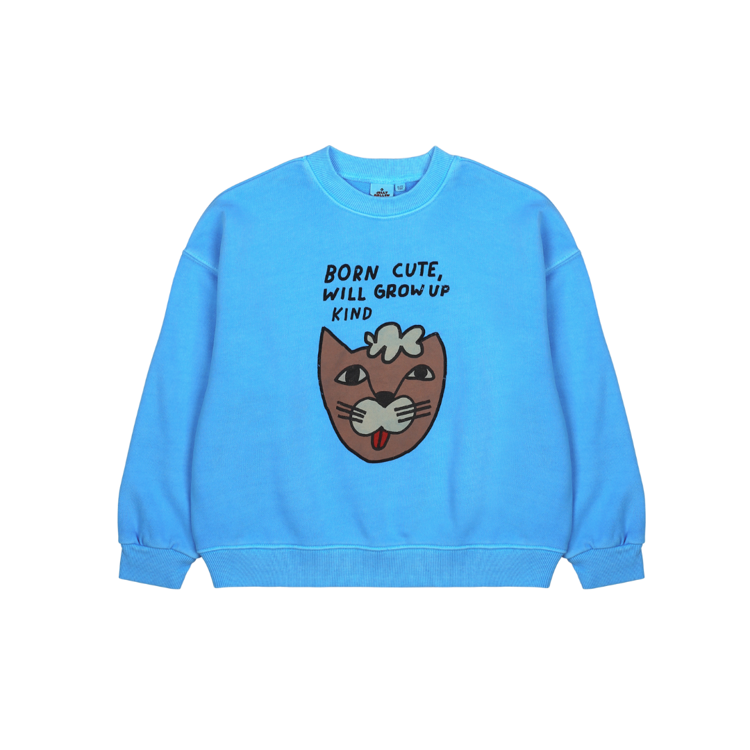 Cat Pigment Sweatshirt