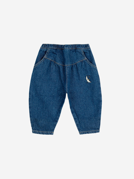 Beneath The Moon denim baggy pants