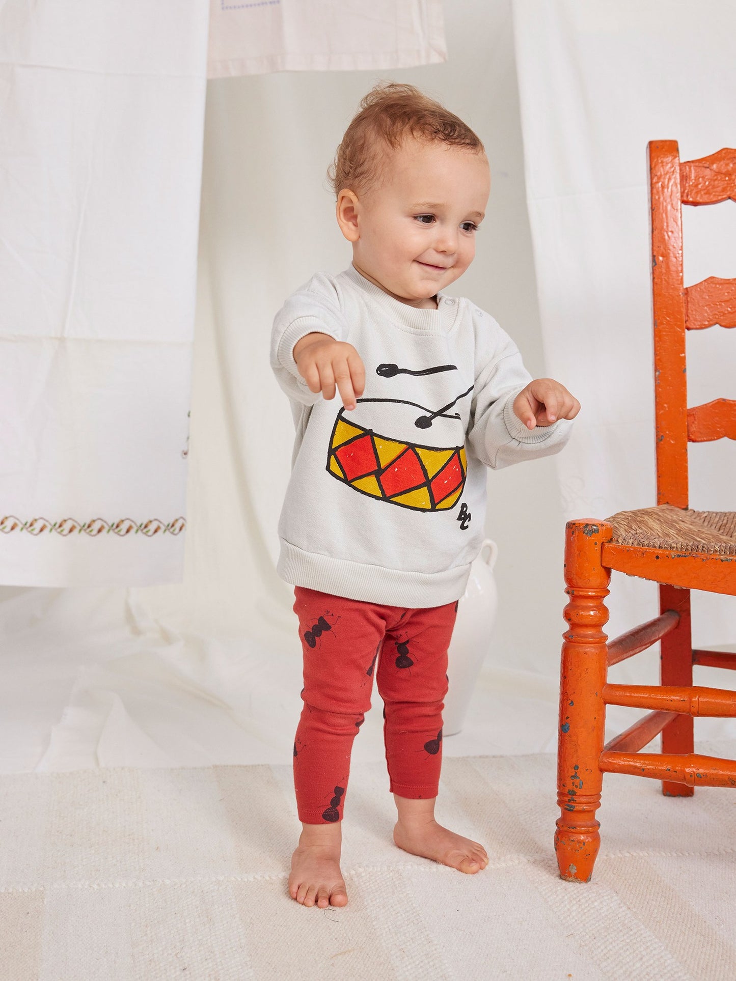 BABY PLAY THE DRUM SWEATSHIRT