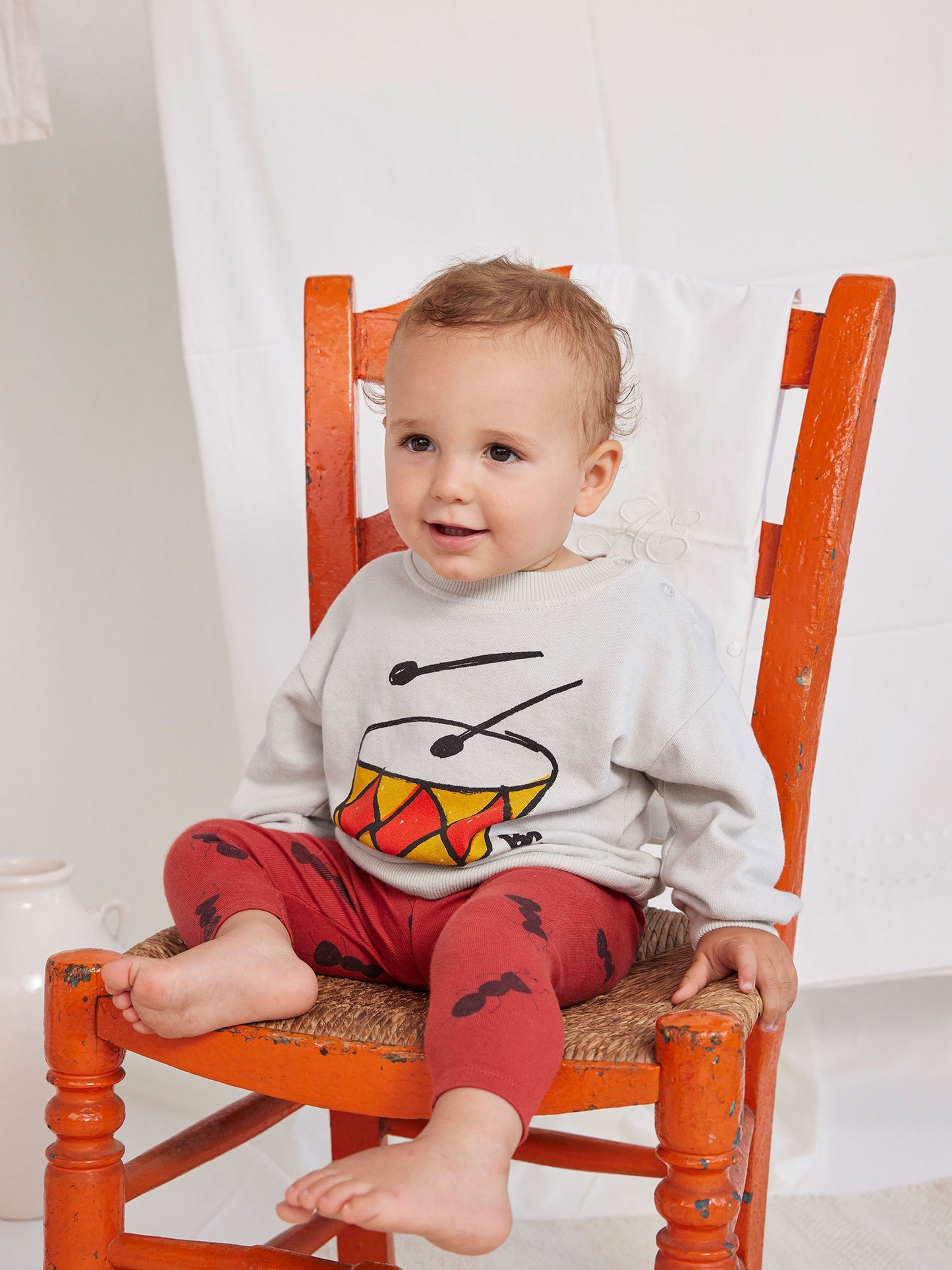 BABY PLAY THE DRUM SWEATSHIRT