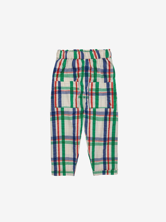 MADRAS CHECKS WOVEN PANTS