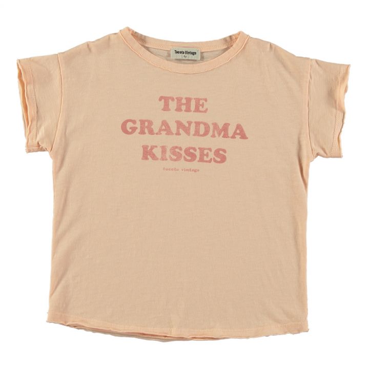 Grandma Kisses organic cotton t-shirt | Fishing