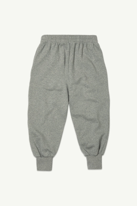 Sweatpant - Grey Melange Fleece