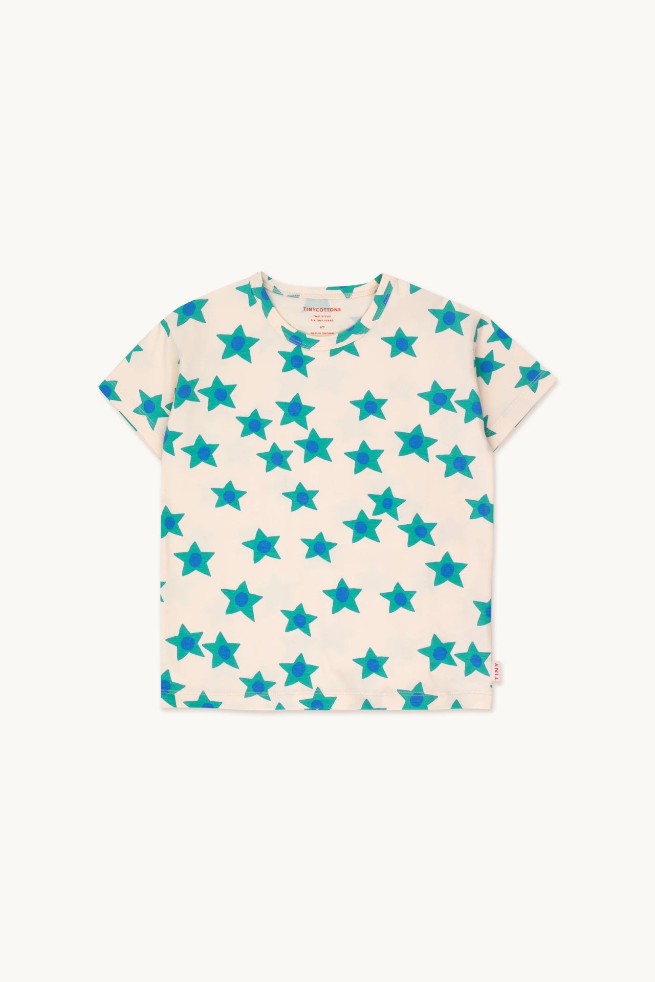 STARFLOWERS TEE light cream