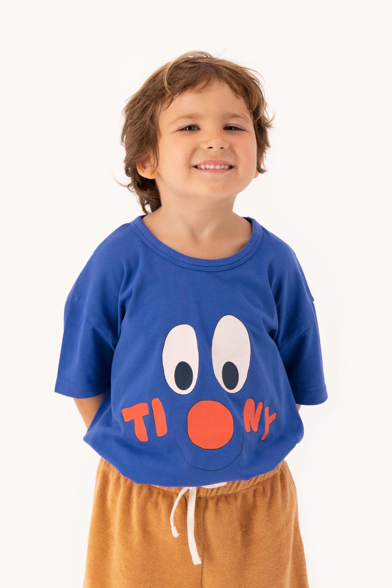 TINY CLOWN TEE ultramarine