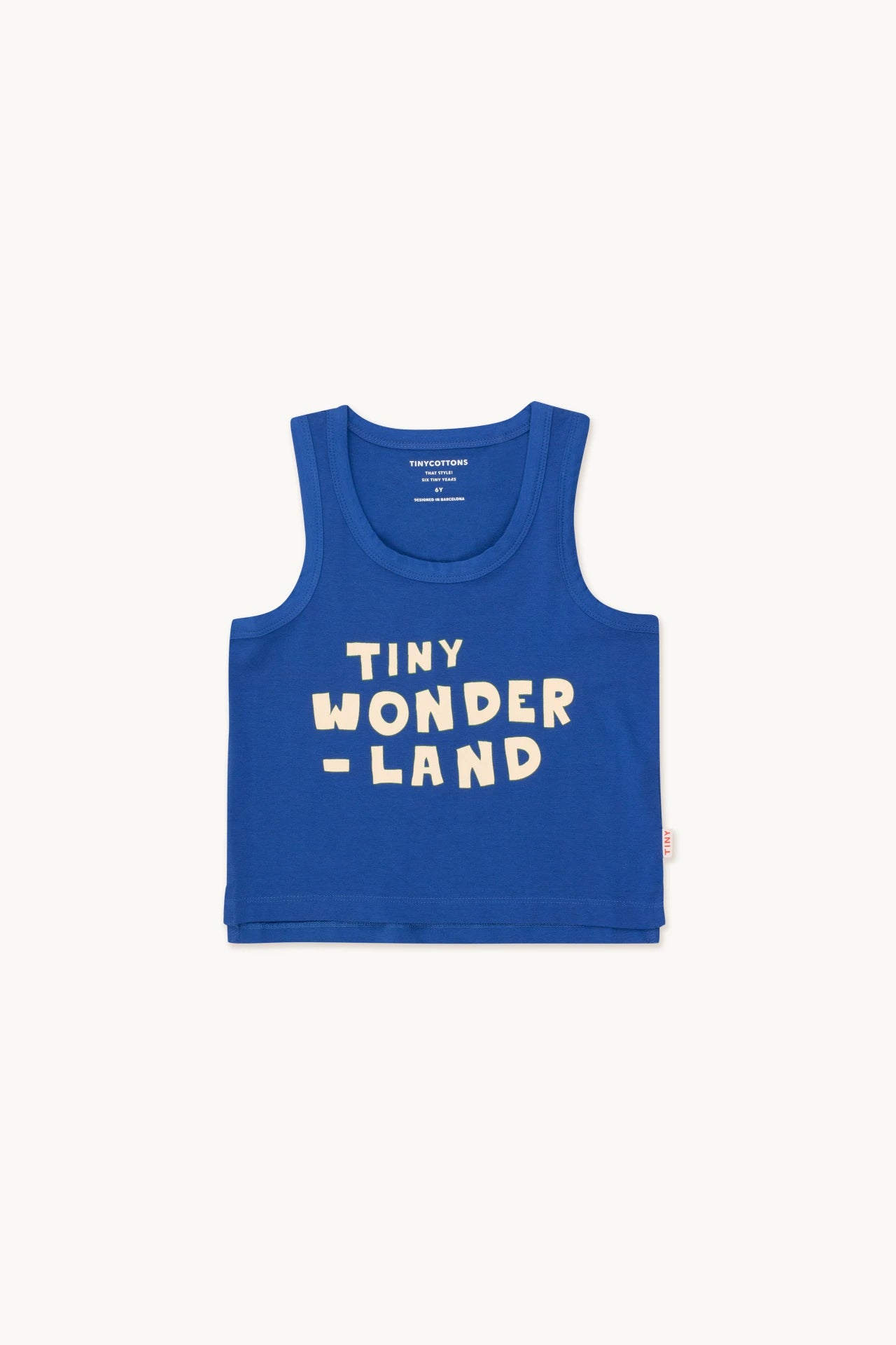 TINY WONDERLAND TANK TOP ultramarine