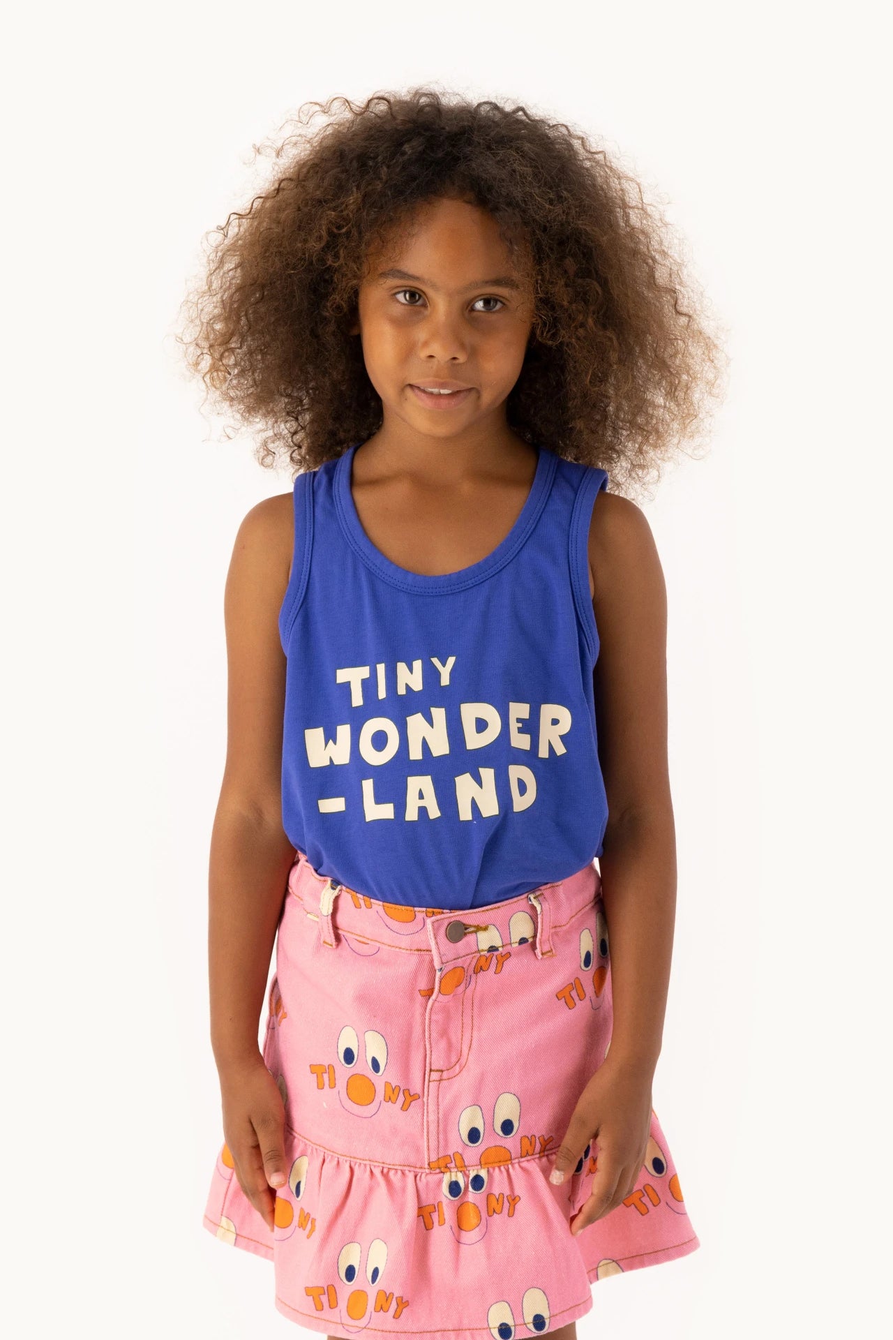 TINY WONDERLAND TANK TOP ultramarine