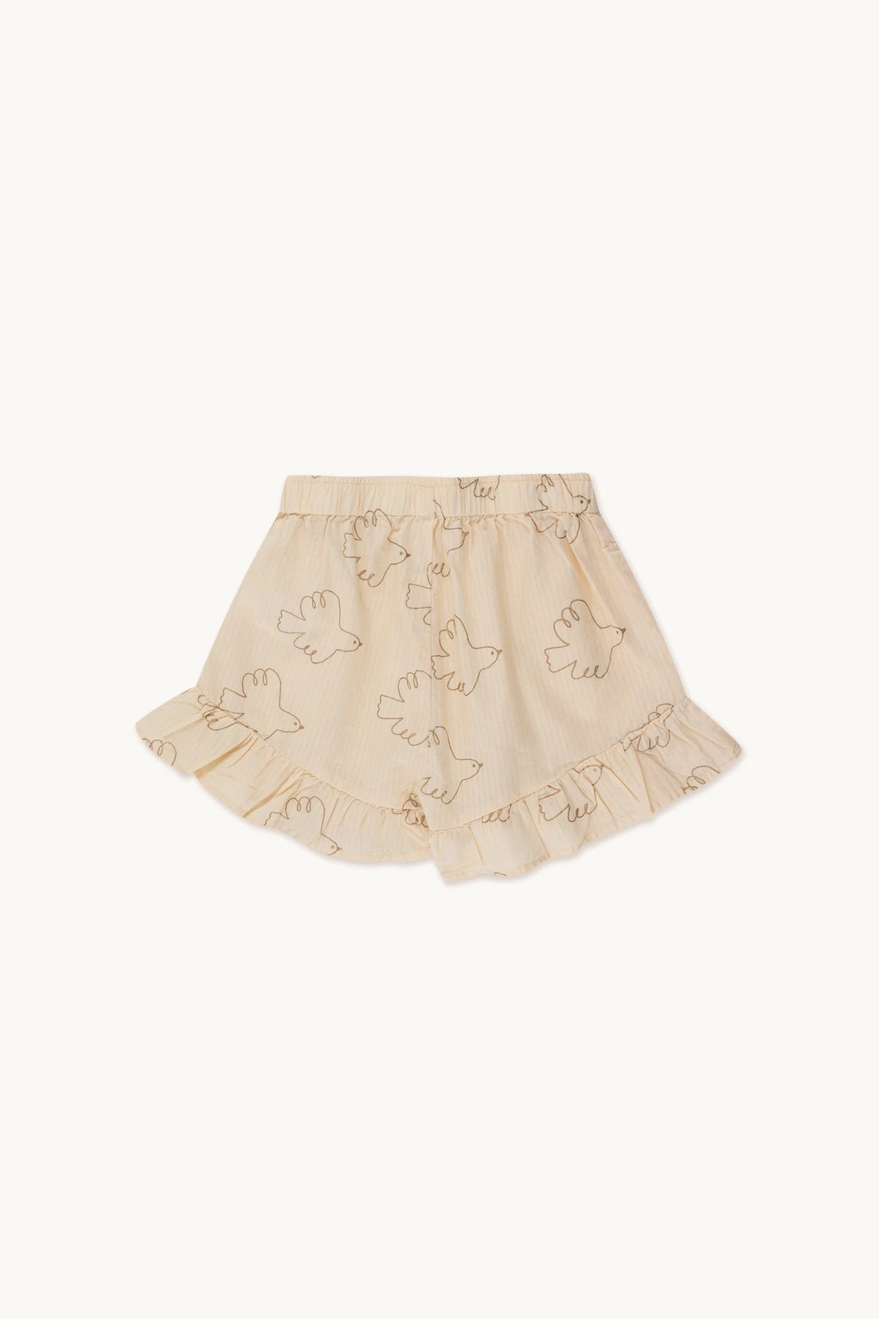 DOVES FRILLS SHORT light cream